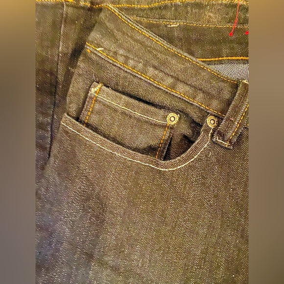 ✅Y2K, B.u.m Equipment jeans 👖w/ stretch, front & back pocket.  💙 - Picture 5 of 6